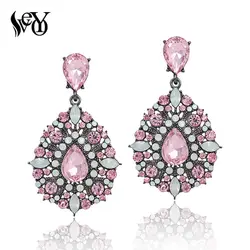 VEYO Full Of Rhinestone Crystal Drop Earring Luxury Earrings Vintage High Quality  Jewelry