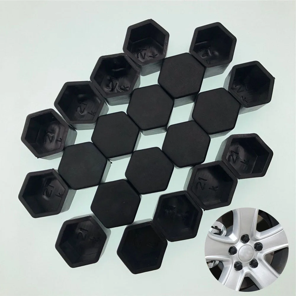 20pcs Car Wheels nut screw cover case For Toyota Prius Levin Crown Avensis Previa FJ Cruiser Venza Sienna Alphard ZELAS Tundra