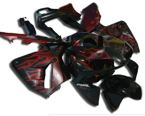 Hot Sales,Body Kit For pe CBR600RR F5 2003 2004 CBR 600 RR 03 04 CBR600 600RR rde Flame ABS Fairing Set (Injection molding)