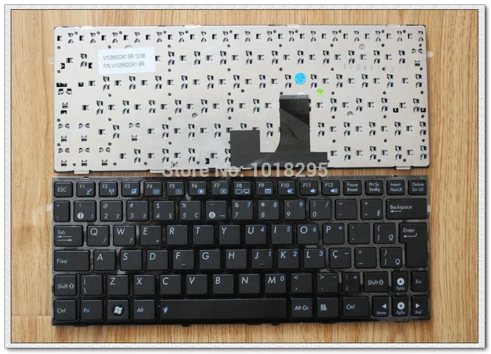 NEW FOR ASUS EEEPC EPC EEE PC 1005 1001 1005P 1005PE 1005PEG 1005PG 1008p 1005PX 1005PE 1005HA laptop Keyboard BR/Brazil Black