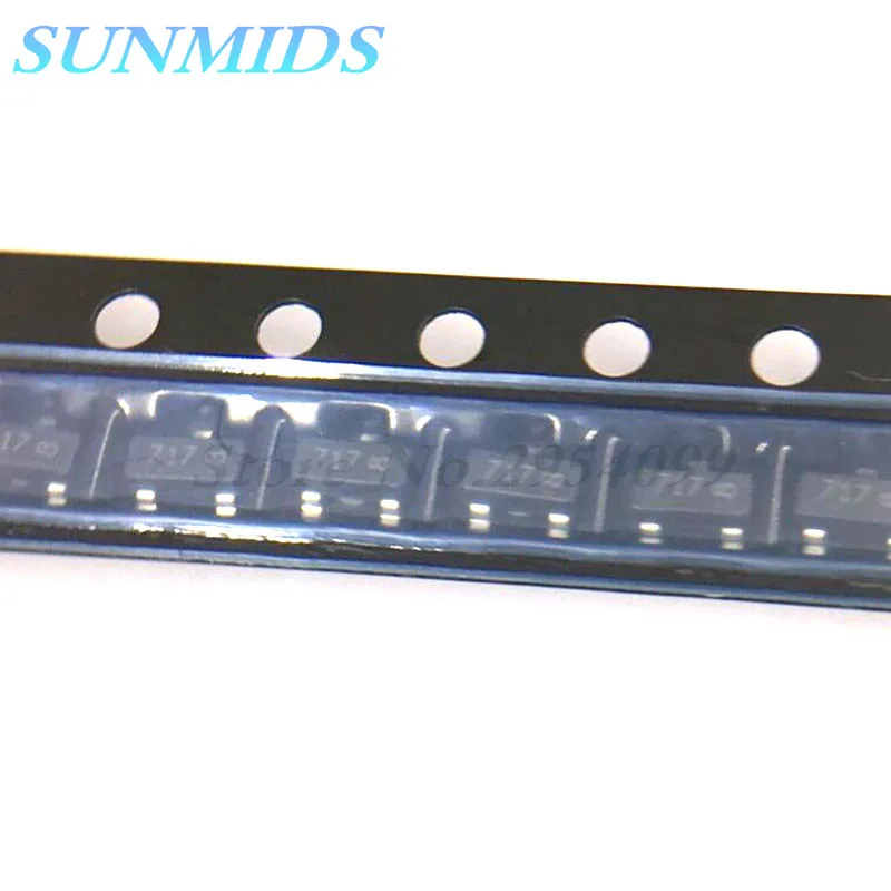 50PCS FMMT717TA FMMT717 717