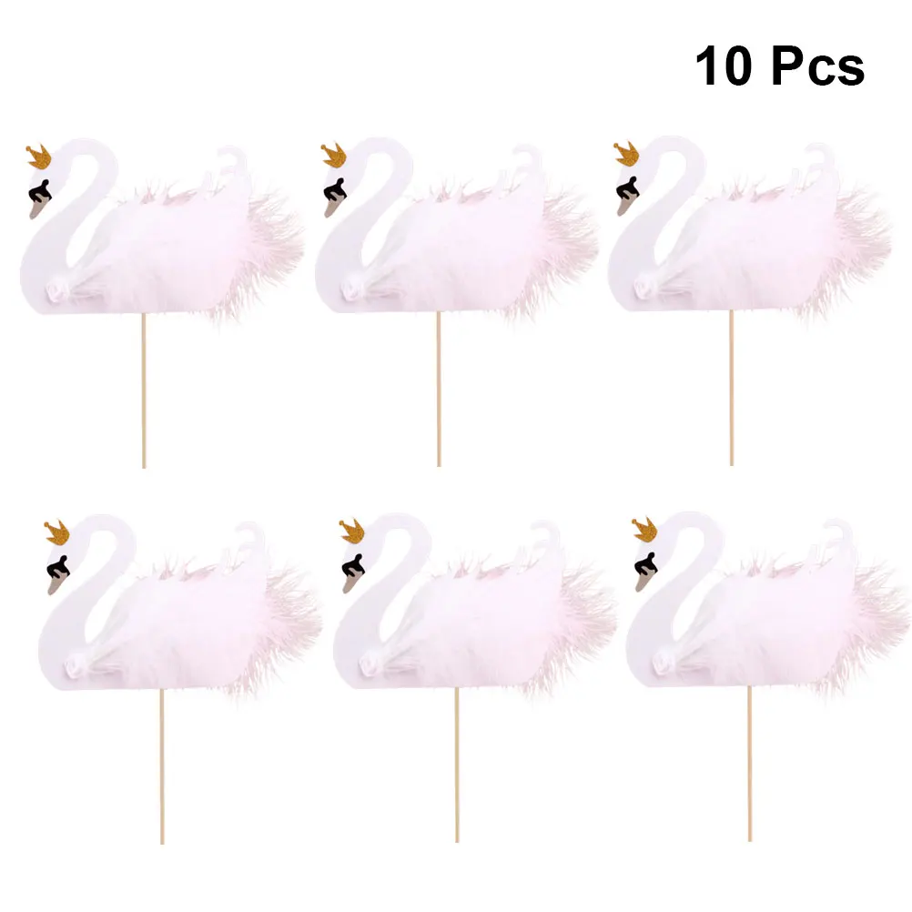 10pcs Appetizers Picks Decors Party Appetizers Picks Cupcake CupAppetizers Picks Decoration Dessert