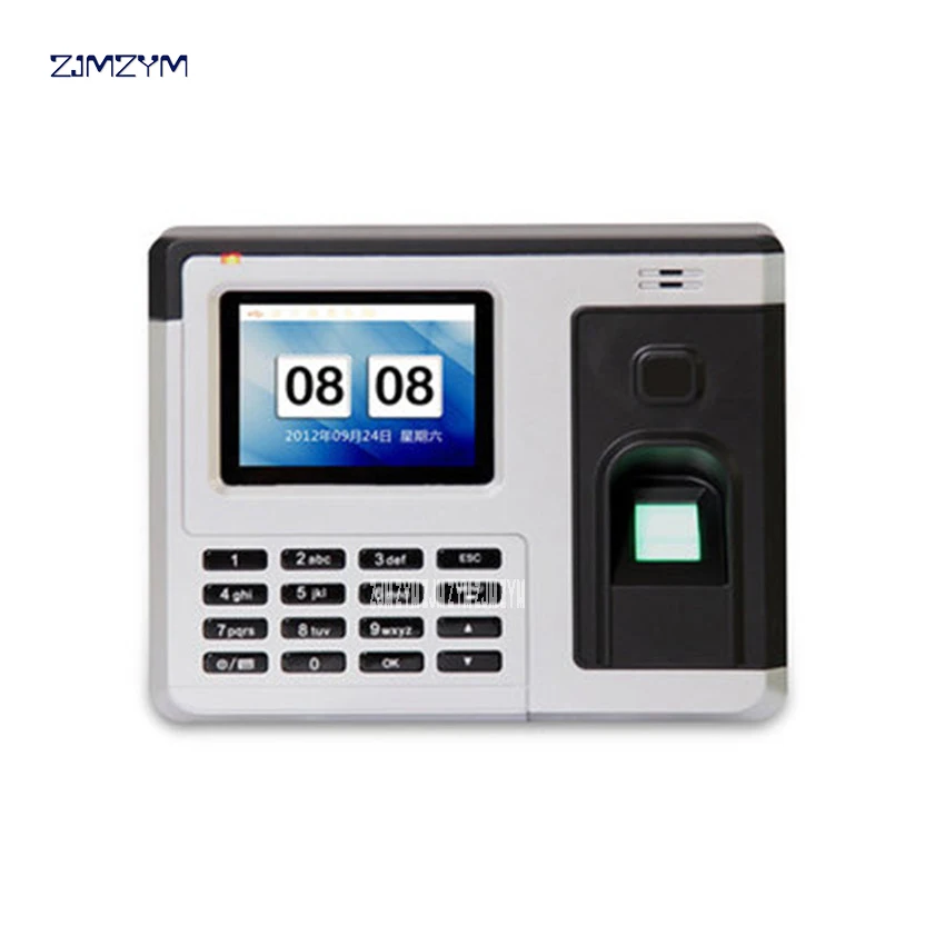 Time Recording Attendance Z800 fingerprint attendance punch card check-in machine card system 2.8-inch TFT color LCD screen 5V