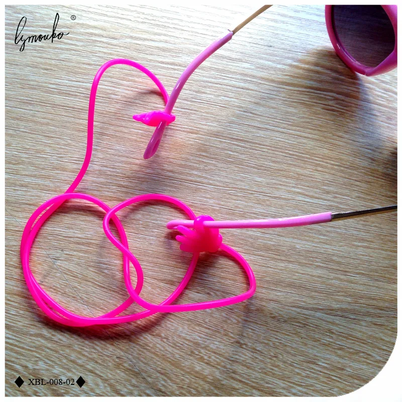 New Design Elastic OK Handshape Anti Slip Silicone Sunglasses Adult Kid Children Cords Lanyard Glasses Chain String Rope