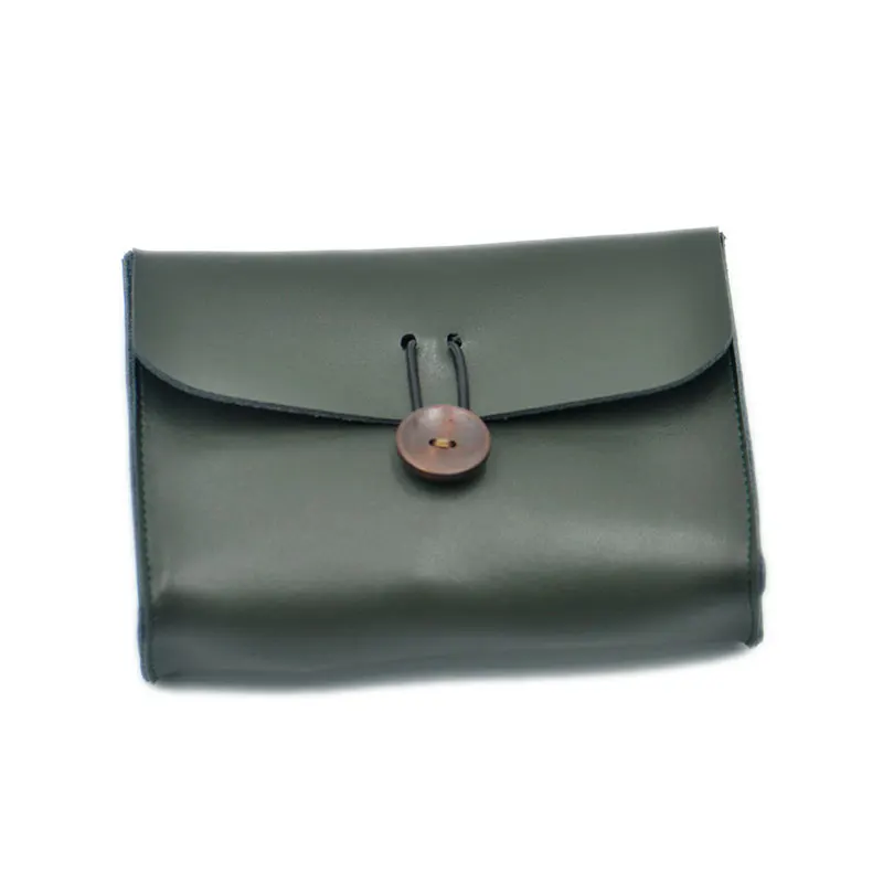 ultra-thin Genuine leather sleeve pouch cover for Surface & Macbook Accessories Mouse Data Line Power Spply Storage Bag