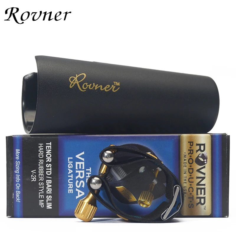 ROVNER V 2R tenor sax  Hard rubber bakelite mouthpiece ligature