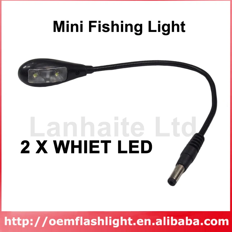 Mini Fishing LED Light - Black ( 1 pc )