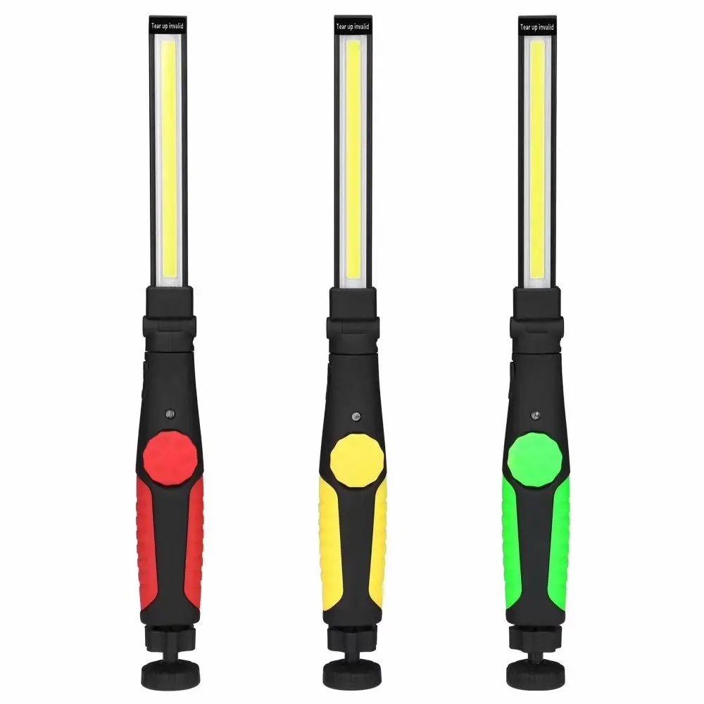 Rotated Foldable Portable COB USB Light Rechargeable LED Work Light Magnetic COB Portable spotlight