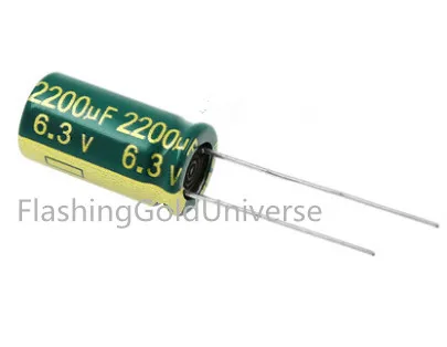 6.3V 2200UF 2200UF 6.3V 6.3 V 2200 UF 6.3 V2200 UF 2200 UF6.3 V Electrolytic capacitor Size: 10*20 best quality