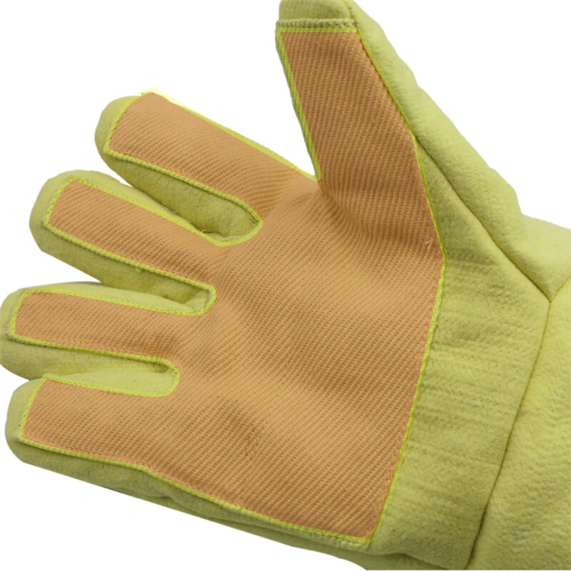 CK Tech. 500℃ Heat Insulation Gloves 38cm Protection Flame Retardant Fire Proof  Work Gloves Oven Baking Anti-scald Safety Glove images - 6