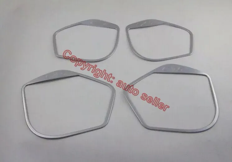 

Для Mazda CX-5 CX5 2015 2016 ABS жемчужно-хромированный внутренний динамик двери вокруг крышки, накладка, автомобильные аксессуары, наклейки