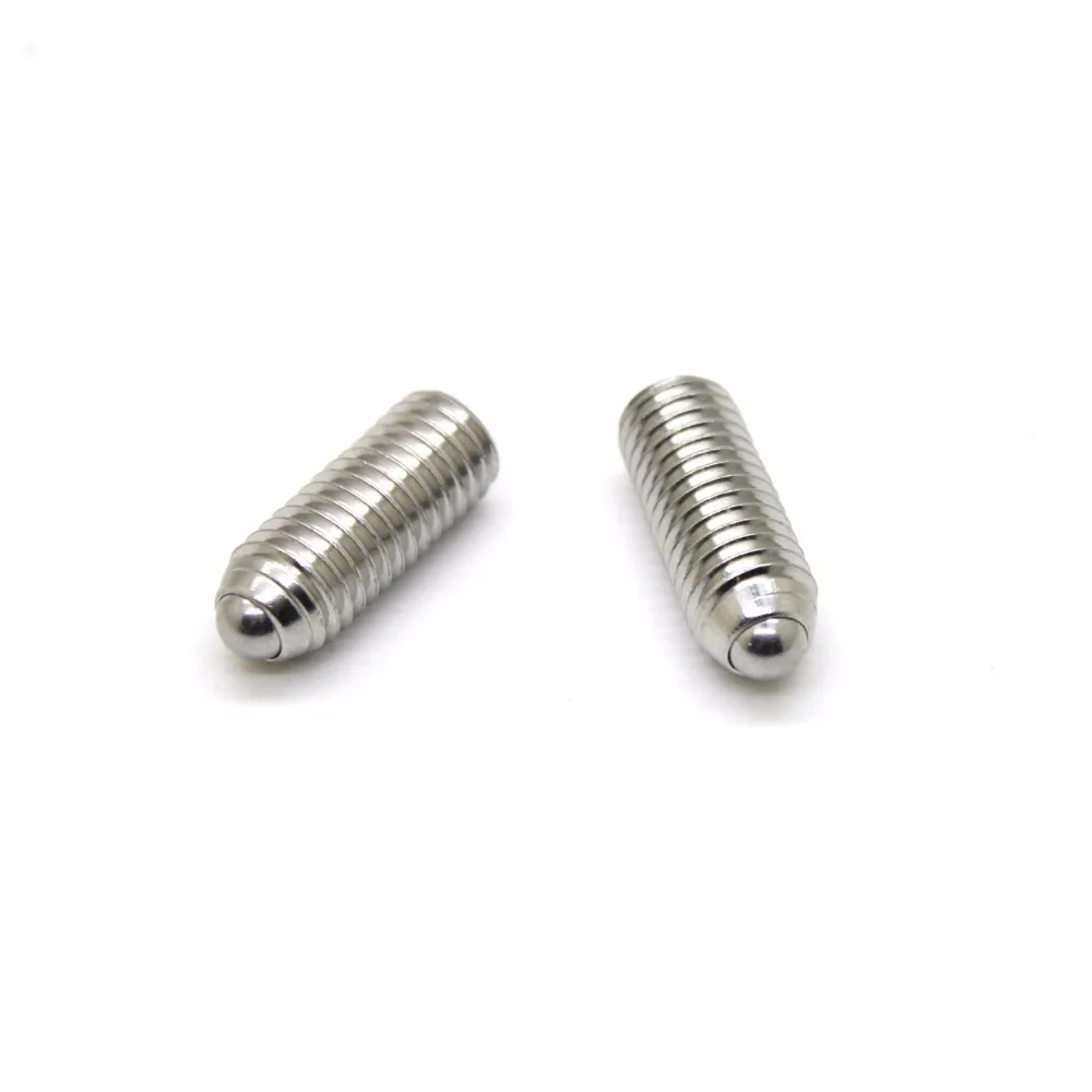 304 stainless steel M4*8/10/12/16/20 wave beads positioning beads marbles Boyjazz ball screws tight spring ball plunger