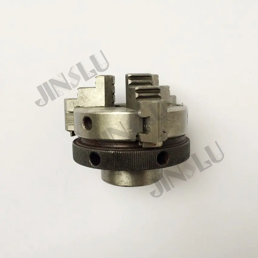 Three jaw chuck K01-50 self-centering lathe chucks  pocket type chuck  M14*1 thread