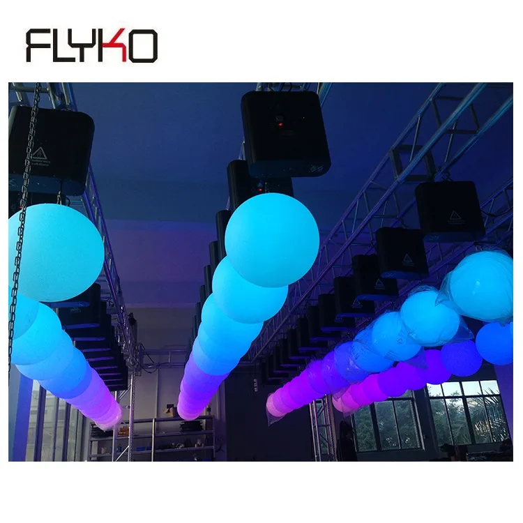 

Free shipping led kinetic ball stage light