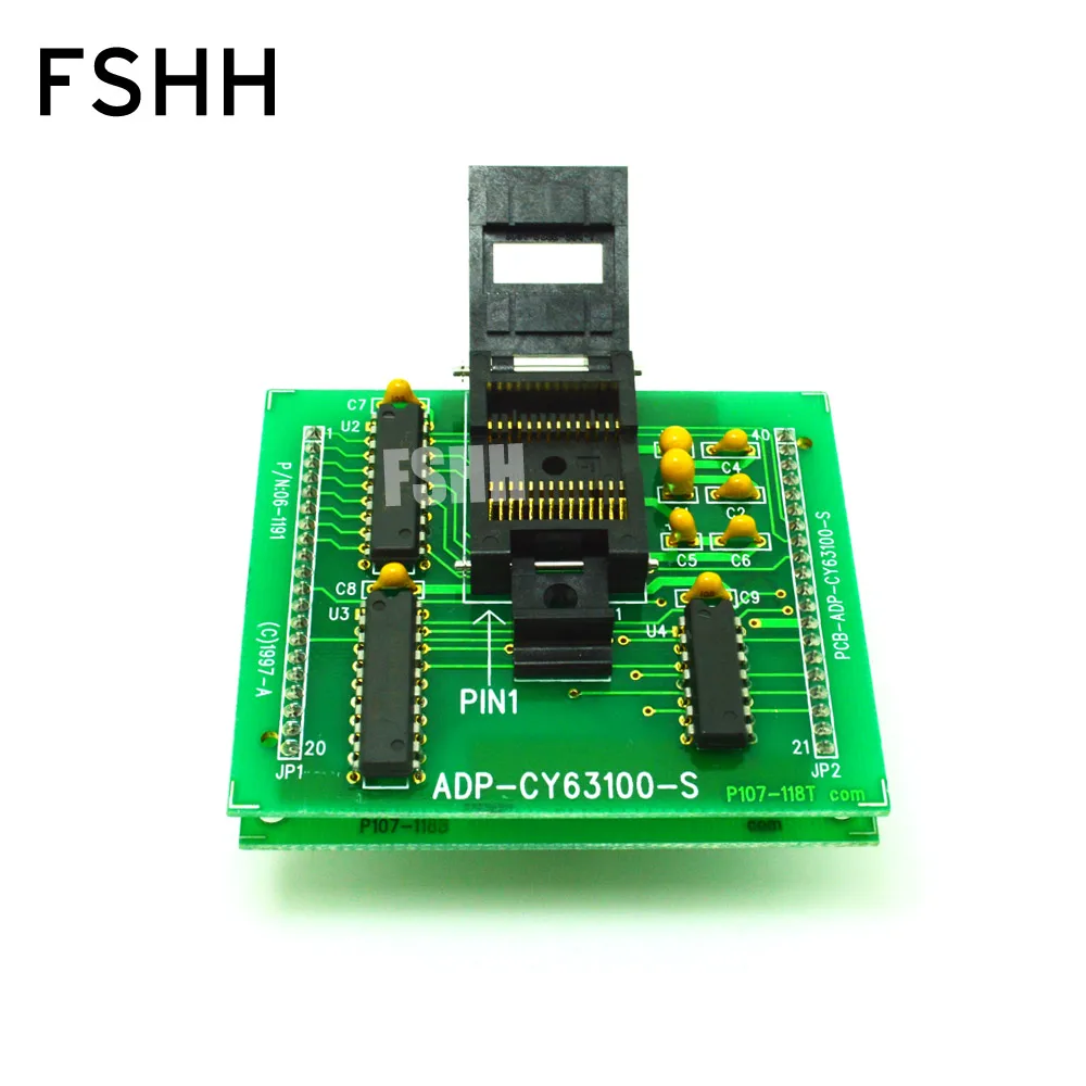 ADP-CY63100-S sop28 إلى dip40 مبرمج مبرمج محول محول لل ALL-11 IC51-0282-334-1 اختبار المقبس