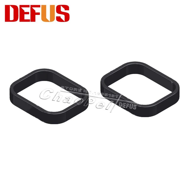 Wholesale 50 Pieces Brand Defus 13.6*16.8*1mm Rubber Injector Seals Auto Part For Universal Cars Repair Kit Big Sale DF-22011