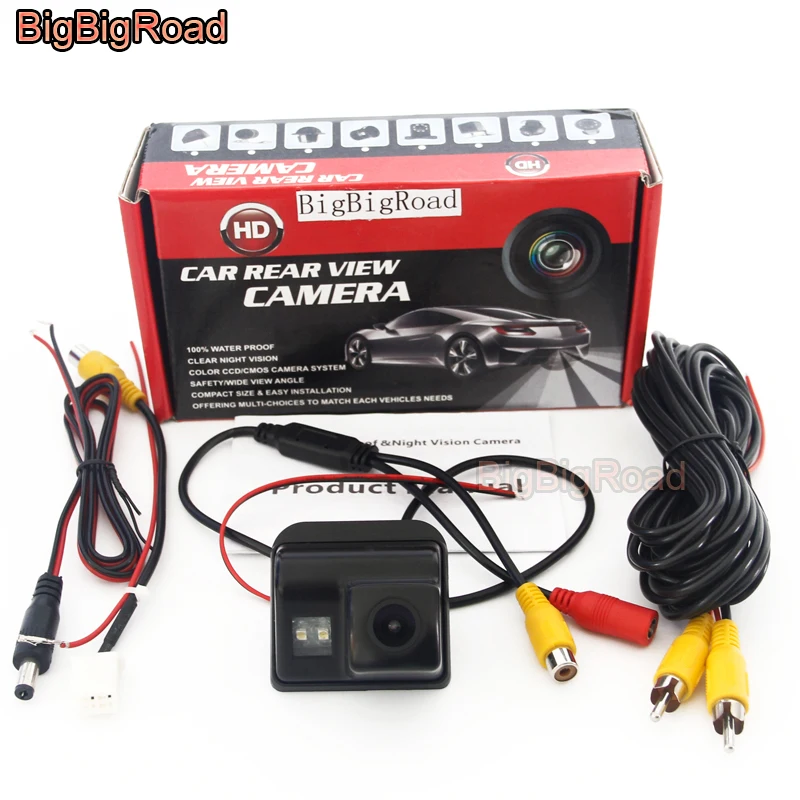 BigBigRoad For Mazda CX-5 CX 5 CX5 2013 2014 Original Monitor Compatible With 4 Pins Adapter Car Rear View Parking CCD Camera