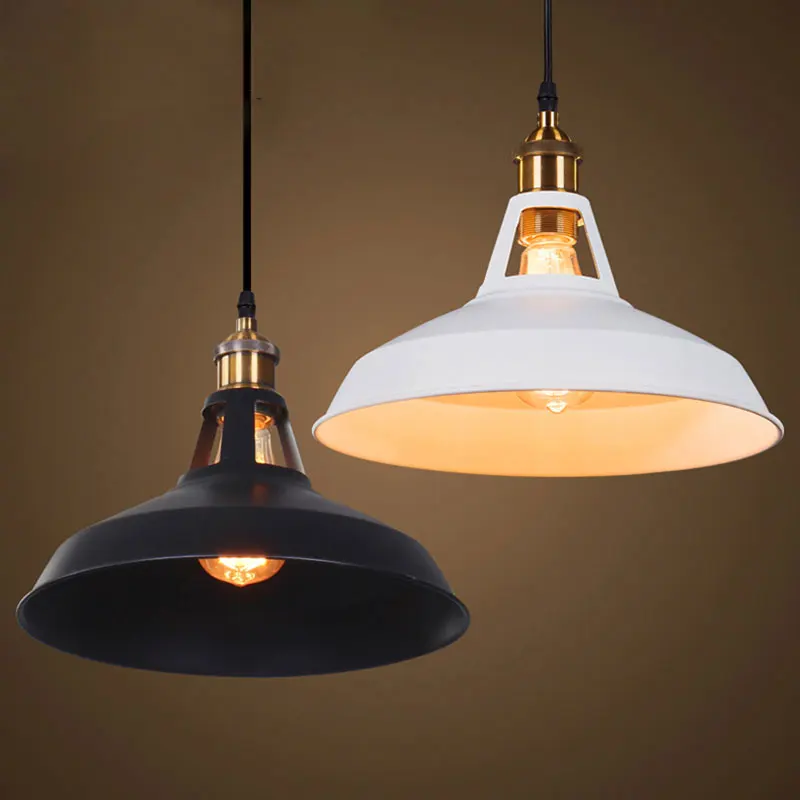 Americký loft lamp pult klub u postele hospodě jeviště kavárna restaurace přívěsek lampa po jednom hlava dutý lehký lustr retro lampa