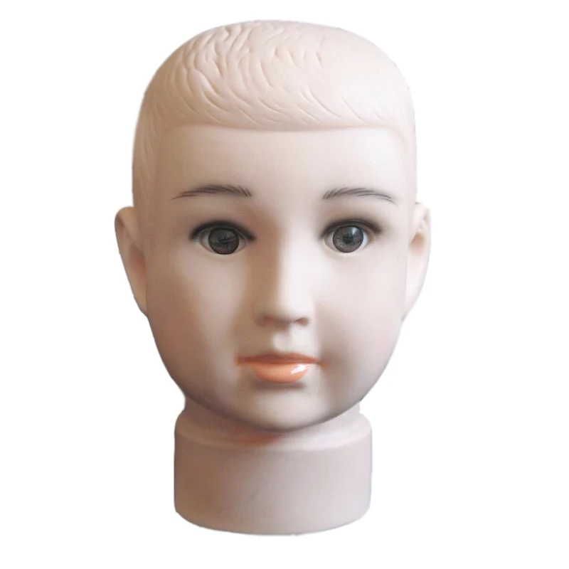 high quality  kid Mannequin Head Hat Display Wig  training head model  head model child head model