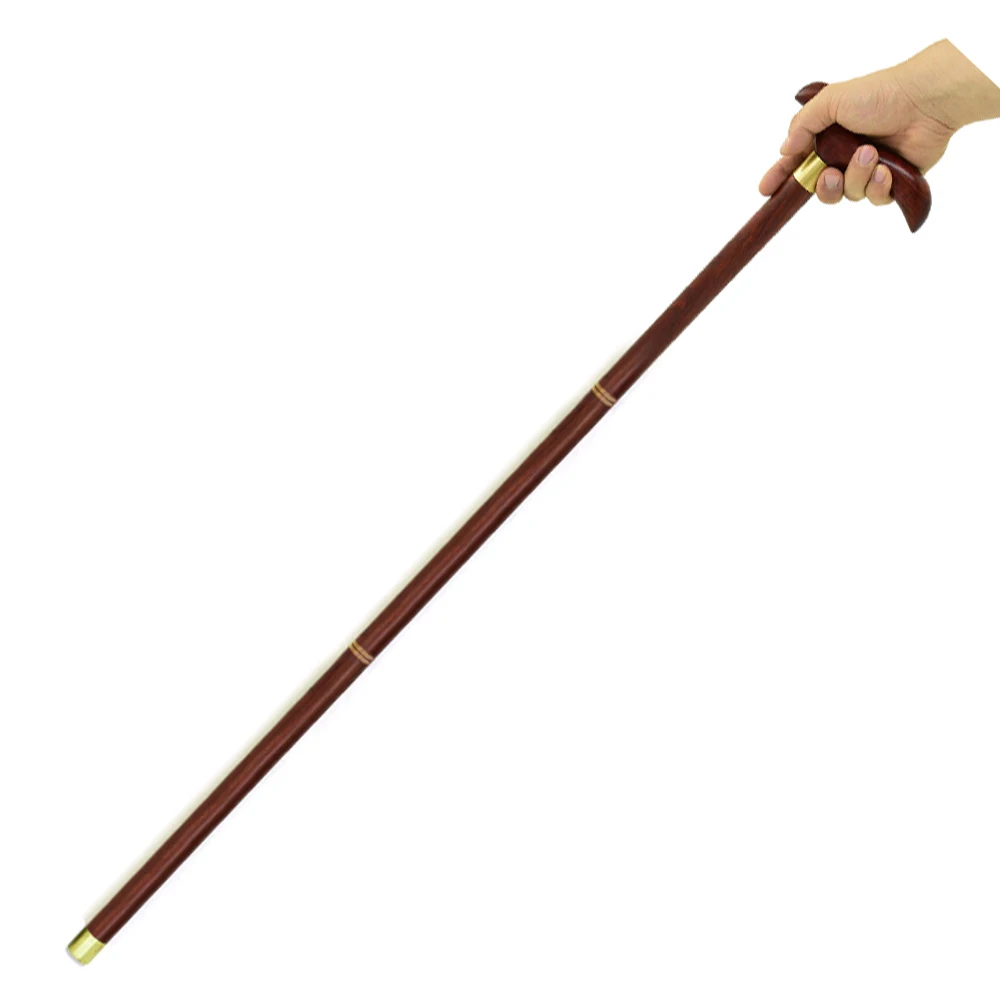 Foldable Walking Stick Cane 3-Sections Wooden Wood T Bird Handle Stick Vintage Wood Gentle Walking Cane Gentleman Stick Canes