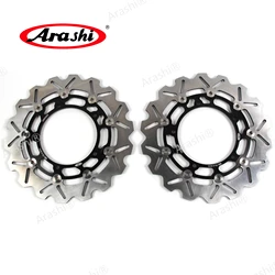 ARASHI For YAMAHA YZF R6 600 Front Brake Disc 2003 2004 CNC Brake Disks Rotors YZF-R6 600 YZFR6 600 MT-09 TRACER ABS 850 2015