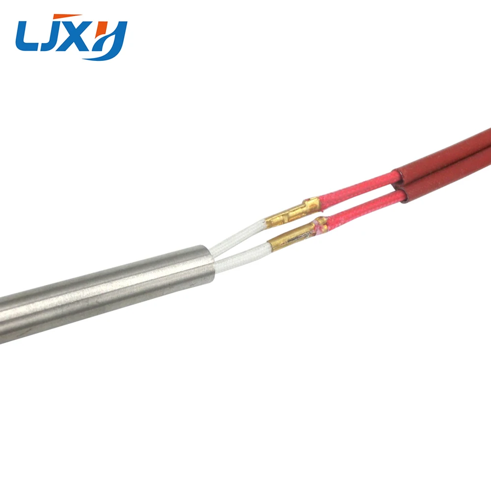 LJXH Cartridge Heater 300W/380W/500W Heating Element Single Ended 8mmx150mm AC110V/220V/380V Stainless Steel Heaters SUS201