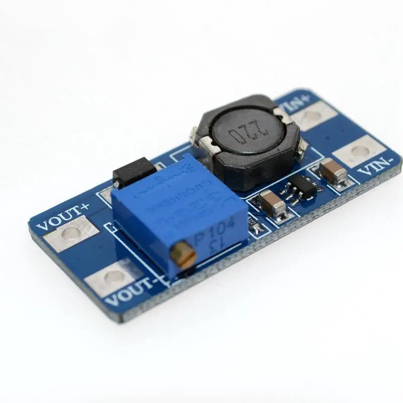 MT3608 2A Max DC-DC Step Up Power Module Booster Power Module For Arduino 3-5V to 5V/9V/12V/24V