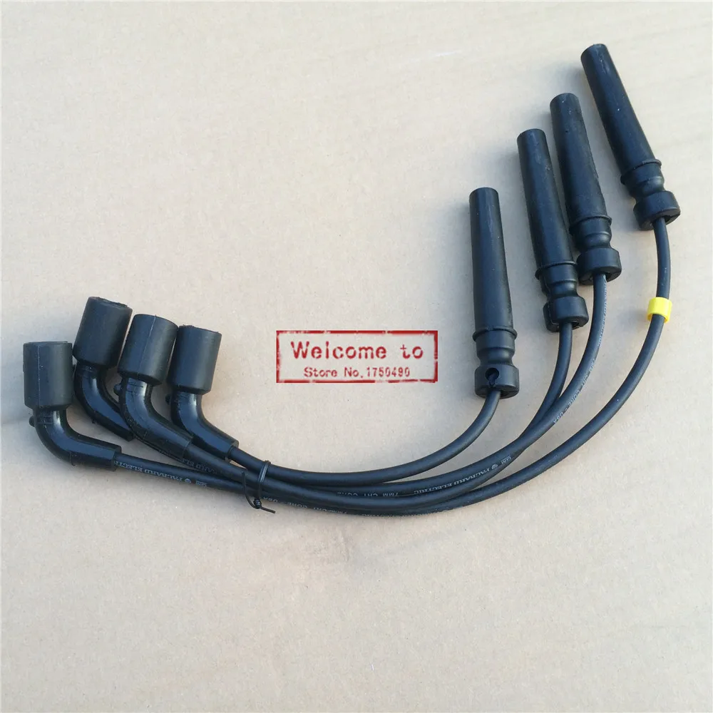 Ignition Cable Set Spark plug Cable Wires Assy HIGH TENSION WIRE SET For Buick CHEVROLET 2008 Aveo Aveo5 1.6  96497773