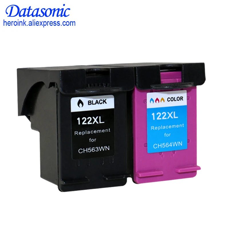 

2pk replacement for HP 121 cartridge compatibility for HP Deskjet D2563 F4283 F2423 F2483 F2493 F4213 F4275 F4283 F4583