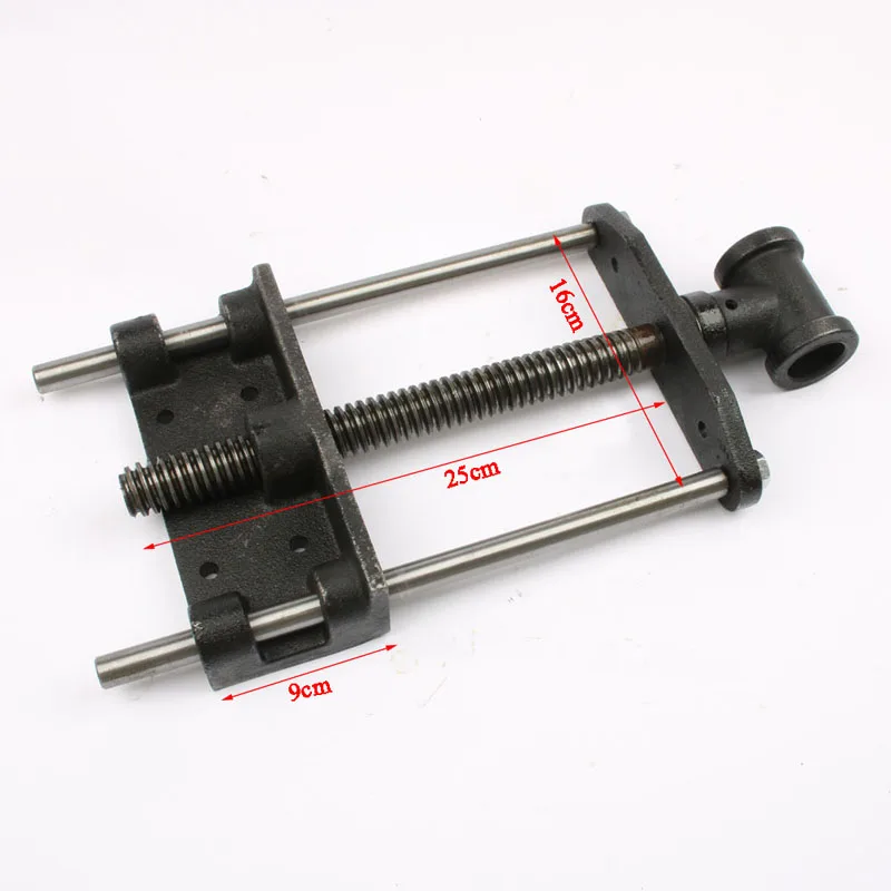 Woodworking Vise Desk Clamp Woodworking Clamp Bed Metal Vise Clip Fixed Repair Vice Tool The Guide Rods With Handmade Diy