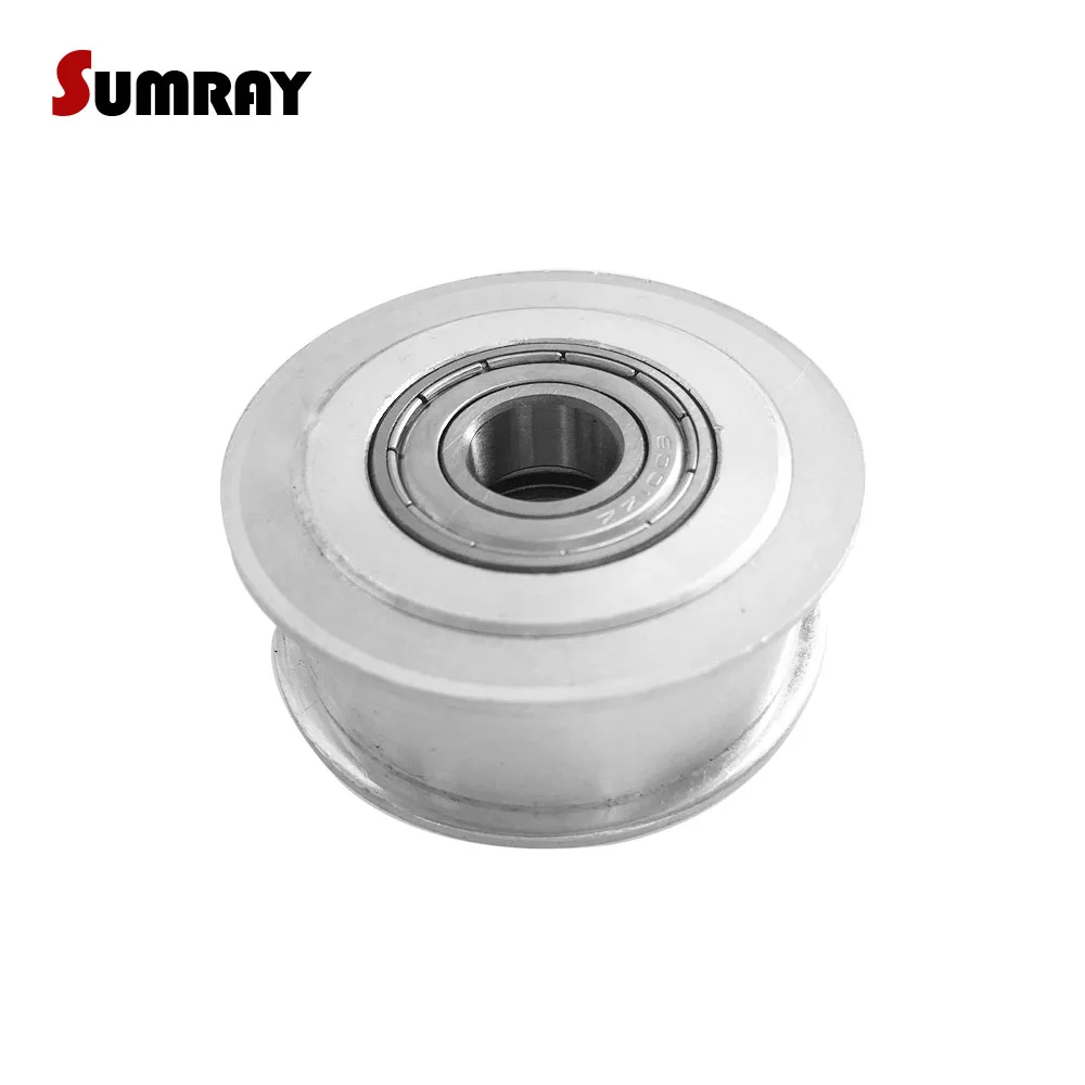 

5M Type 30T NO Teeth Idler Pulley 8/10/12/15mm Inner Bore Tooth Belt Idler Pulley 16/21/27mm Width Passive Pulley Wheel