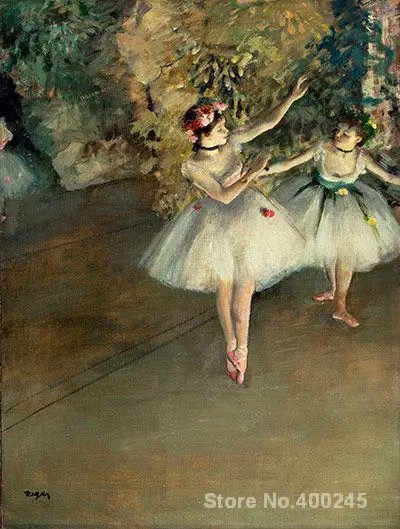 

Edgar Degas Painting The Ballet Dancers Figure Oil Paintings High Quality Hand Painted Canvas Art Wall Decor