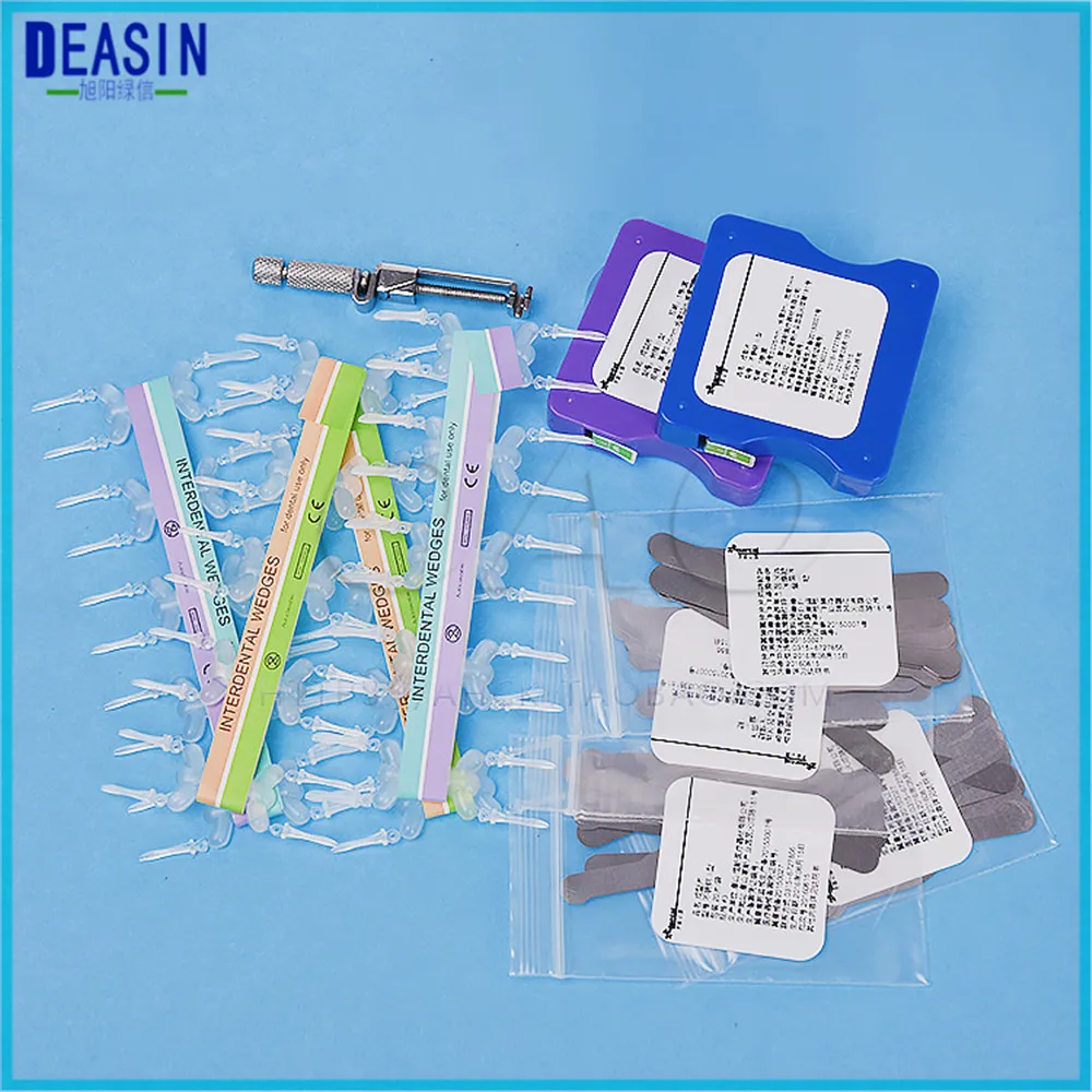 Good quality Oral Forming sheet set plastic wedge Teeth gap Orthodontic assisted occlusion tool Molded Sheet Clip Shaped Holder