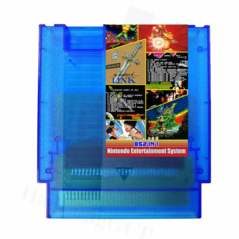 Best 852 in 1 8bit Game Card 72 pin game cartridge support save progress 1G memory for 8 bit video game console