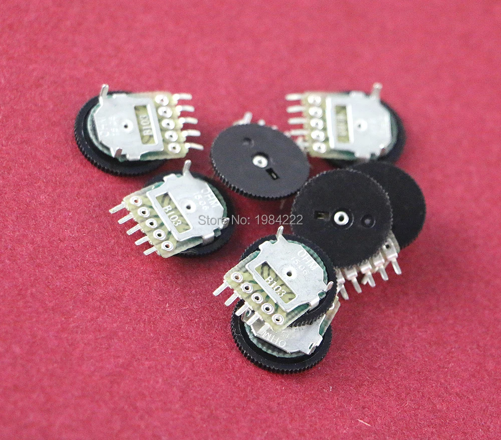 50 ชิ้น/ล็อตเปลี่ยนปริมาณสําหรับ Game boy สําหรับ GBA GBC เมนบอร์ด Potentiomete