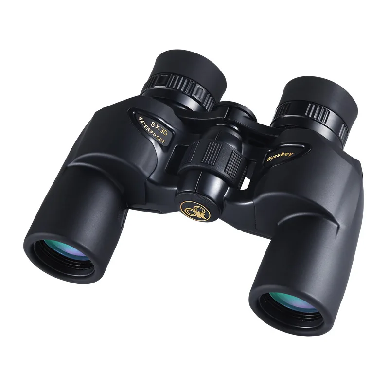 Mini 8x30 powerful Binoculars Eyeskey Nitrogen-filled Waterproof BAK4   Telescopes HD Lll Night Vision Binocular Telescope Tools