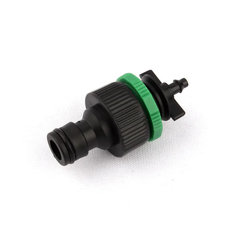 4sets Tap Coupling Quick Connector with 1/2 Inch Male Thread Connector for Horticulture Irrigation Green Thumb Watering Kits