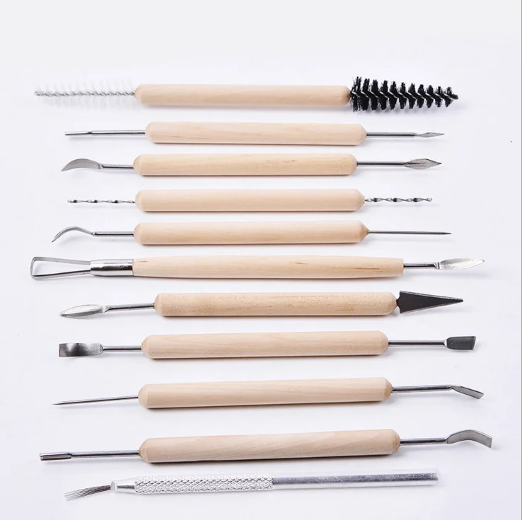 11pcs in one set Radium knife Sculpture pottery chisel carving clay tool NO.C0112