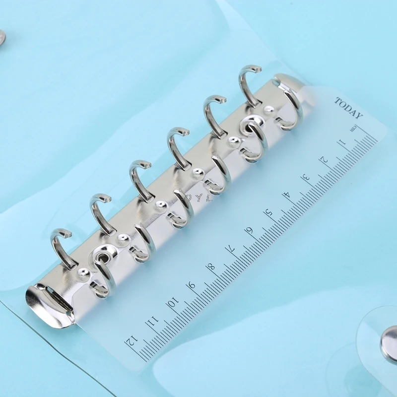 A5/A6/A7 Pvc Notepad Vel Shell Cover Bestandsmap 6 Gaten Bindmiddel Diy