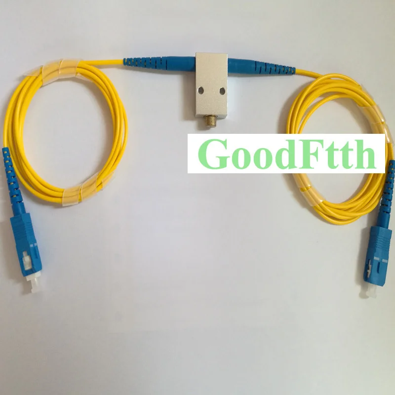 GoodFtth Fiber Optic Variable Attenuator SC/UPC-SC/UPC SM 1-60dB 10pcs/Lot