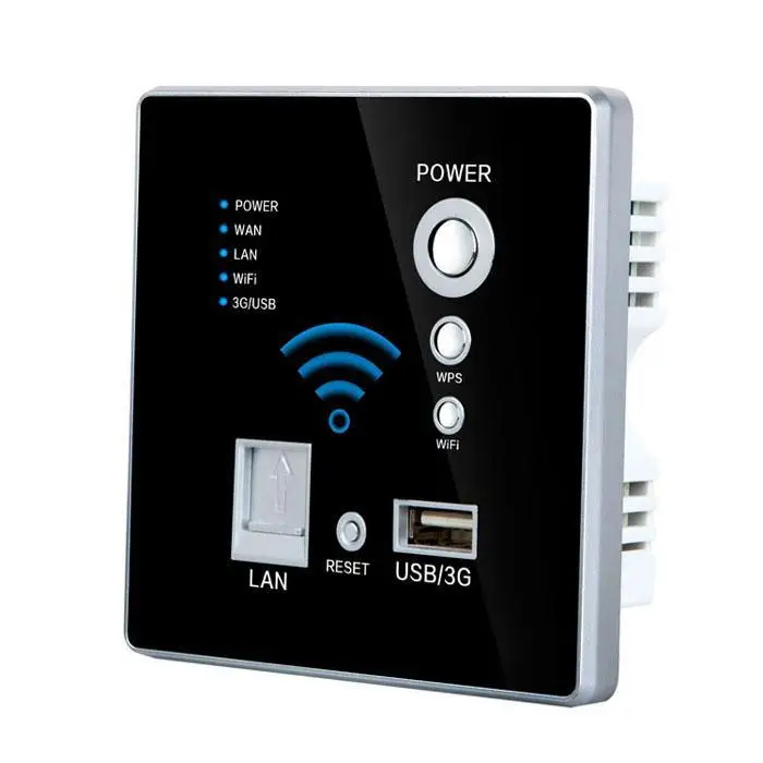 Бесплатная доставка, лучшая цена, белый цвет, розетка Wi-Fi, настенная розетка, интернет-розетка
