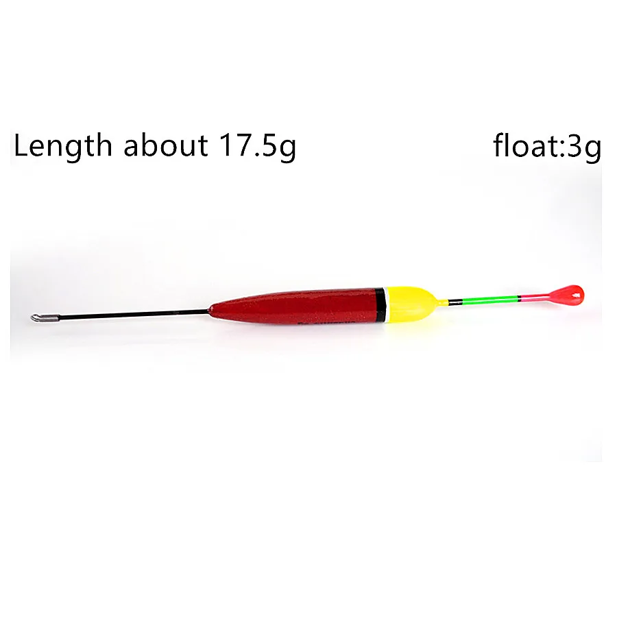 FISH KING 10PCS/Lot Mix Size Color Ice Fishing Float Bobber Set Buoy Boia Floats For Carp Fishing Tackle Accessories