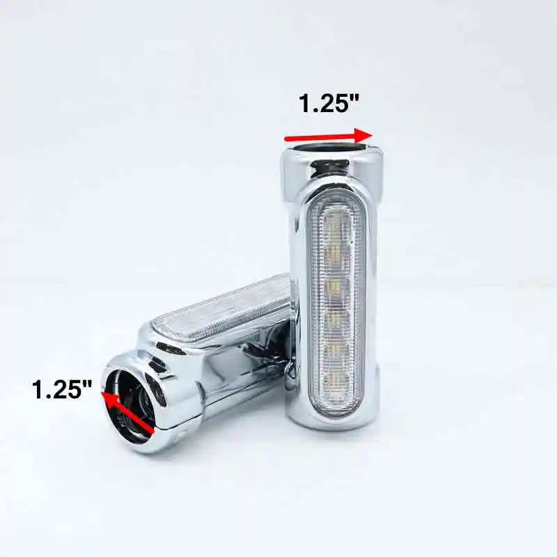 Motorcycle Highway Bar Switchback Turn Signal Light White Amber LED For Crash Bars for Harley Touring Models For victory