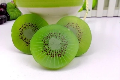 Nourriture Kiwi Actin coupe tranche fruits légumes jouet modèle Simulation éducatif enfants semblant jouer maison 3 pièces/ensemble fini