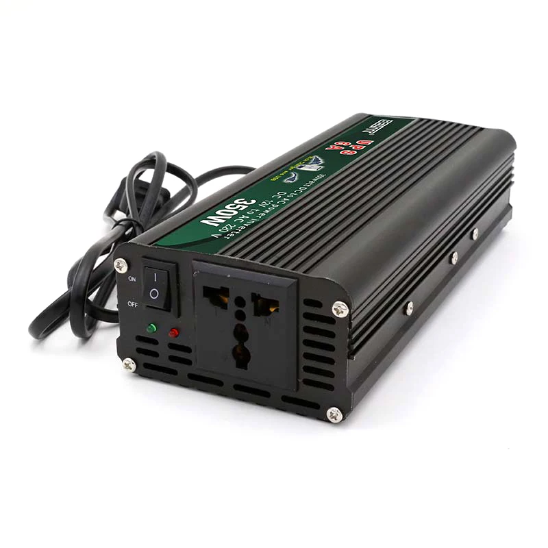 High Frequency Modified Sine Wave Off Grid Car Inverter 350w Home Inverter UPS DC 12V to AC 220V Power Inverter with Charger