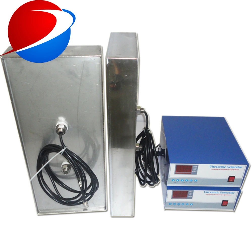 Ultrasonic cavitation plates transducer and generator 28khz 1000W Input Ultrasonic Cleaner of immersible vibrators pack