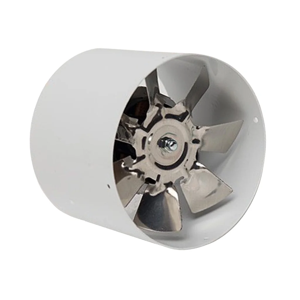 Powerful 4inch Quiet Ducting Fan Inline Duct Fan Exhaust Blower Air Cooling Bathroom Kitchen Ventilation Metal Fan 220V