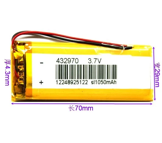 Встроенный литиевый аккумулятор T1301T7303 SO1AFT V4SV6 V5 432970 Shanzhai мобильный телефон, 3,7 в