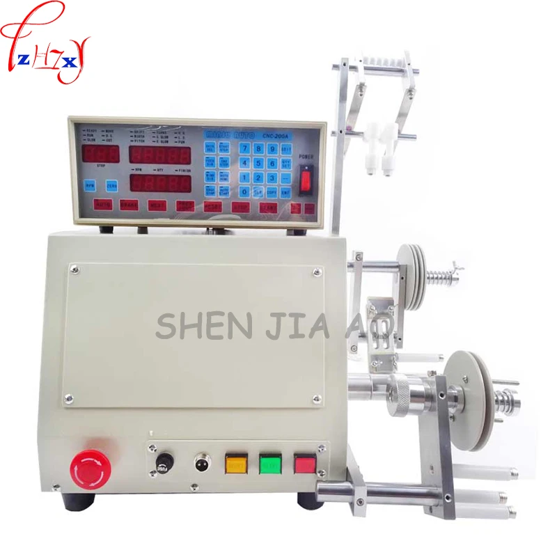 High quality New computer C automatic Coil winder winding machine CNC manual 0.03-1.2mm copper hand wire coil winding 220V