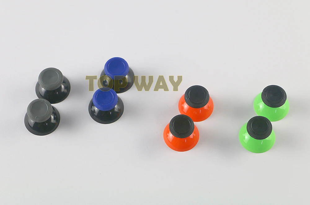 4 ชิ้น/ล็อต 3D Analog เปลี่ยนจอยสติ๊ก thumb Stick grips Caps สำหรับ Xbox ONE S Gamepad Controller อะไหล่ซ่อม
